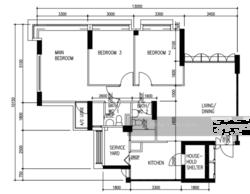 Blk 220B Bedok Central (Bedok), HDB 4 Rooms #157114192